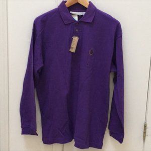Vintage Bugle Boy Purple Polo